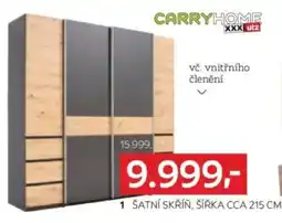 XXXLutz Šatní skříň nabídka