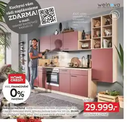 XXXLutz Vestavná kuchyně nabídka