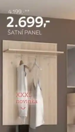 XXXLutz Šatní panel nabídka