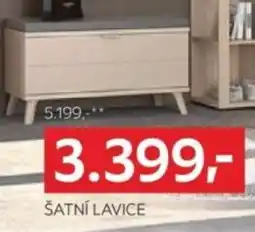 XXXLutz Šatní lavice nabídka