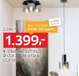XXXLutz Závěsné svítidlo nabídka