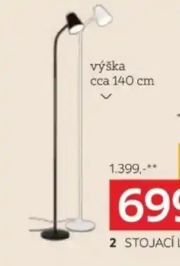 XXXLutz Stojací led svítidlo nabídka