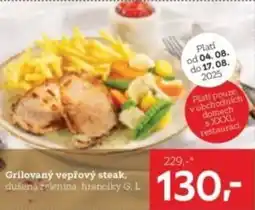 XXXLutz Grilovaný vepřový steak nabídka