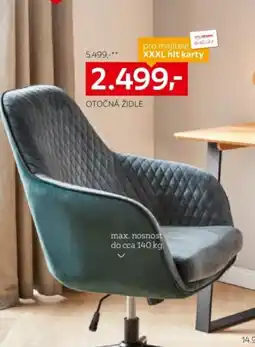 XXXLutz Otočná židle nabídka