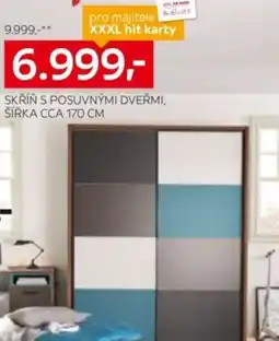 XXXLutz Skříň s posuvnými dveřmi nabídka