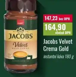 Ratio Jacobs Velvet Crema Gold instantní káva nabídka