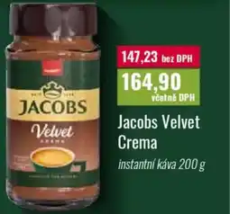 Ratio Jacobs Velvet Crema instantní káva nabídka