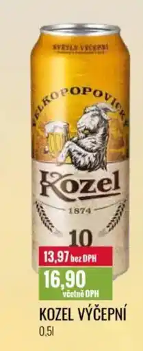 Ratio Kozel výčepní nabídka