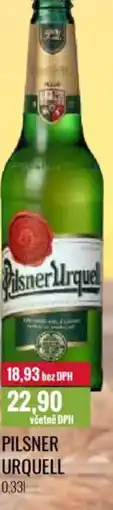 Ratio PILSNER URQUELL nabídka