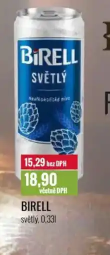 Ratio BIRELL světlý nabídka