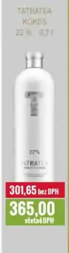 Ratio TATRATEA kokds 22% nabídka