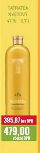Ratio TATRATEA Květový 47% nabídka