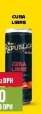 Ratio REPUBLICA Cuba libre nabídka