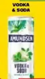 Ratio AMUNDSEN Vodka & soda nabídka