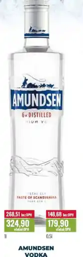 Ratio AMUNDSEN Vodka nabídka