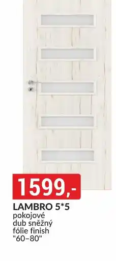 Baumax LAMBRO 5*5 pokojové nabídka