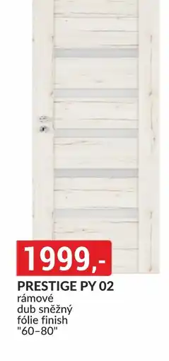 Baumax PRESTIGE PY 02 rámové nabídka