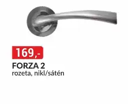 Baumax FORZA 2 rozeta, nikl/sátén nabídka