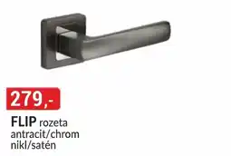 Baumax FLIP rozeta antracit/chrom nikl/satén nabídka
