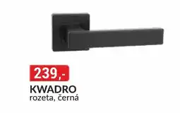 Baumax KWADRO rozeta, černá nabídka