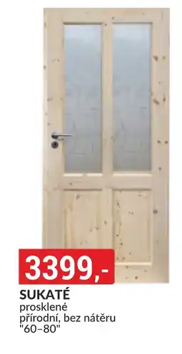 Baumax SUKATÉ prosklené nabídka