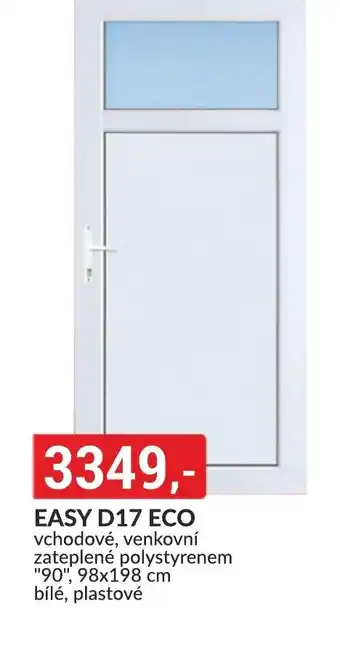 Baumax EASY D17 ECO vchodové nabídka