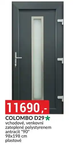 Baumax COLOMBO D29* vchodové, venkovni nabídka