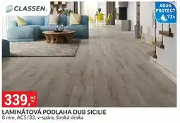 Baumax Laminátová podlaha dub sicilie nabídka