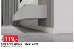 Baumax Mdf podlahová lišta classic nabídka