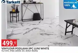 Baumax Vinylová podlaha spc luni white nabídka
