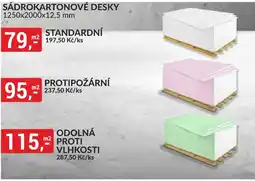 Baumax Sádrokartonové desky nabídka