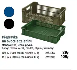Bauhaus Přepravka na ovoce a zeleninu nabídka