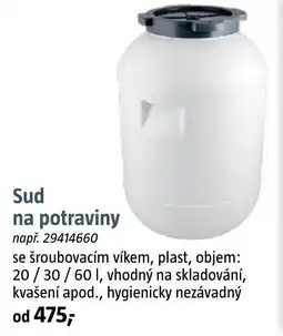 Bauhaus Sud na potraviny nabídka