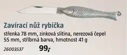 Bauhaus Zavírací nůž rybička nabídka