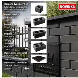 Bauhaus Okrasné tvárnice Viso nabídka