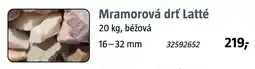 Bauhaus Mramorová drť Latté nabídka