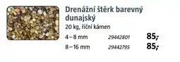 Bauhaus Drenážní štěrk barevný dunajský nabídka