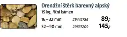 Bauhaus Drenážní štěrk barevný alpský nabídka