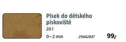 Bauhaus Písek do dětského pískoviště nabídka