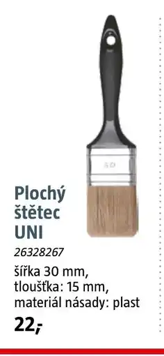 Bauhaus Plochý štětec Uni nabídka