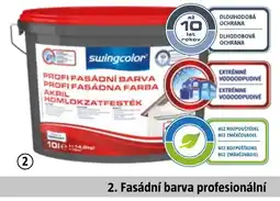 Bauhaus Swingcolor Fasádní barva profesionální nabídka