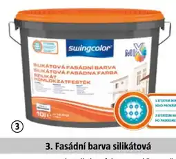 Bauhaus Swingcolor Fasádní barva silikátová nabídka