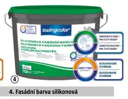 Bauhaus Swingcolor Fasádní barva silikonová nabídka