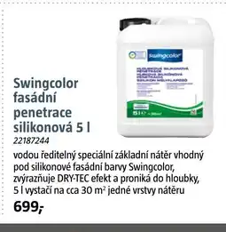 Bauhaus Swingcolor fasádní penetrace silikonová nabídka