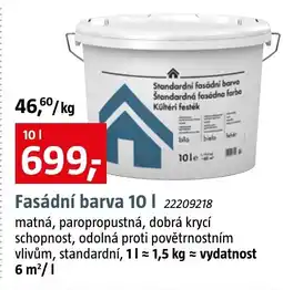 Bauhaus Fasádní barva nabídka