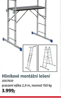 Bauhaus Hliníkové montážní lešení nabídka