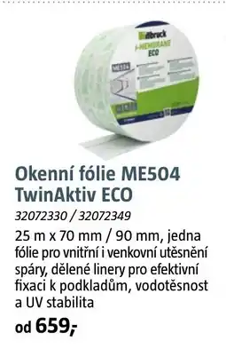 Bauhaus Okenní fólie ME504 TwinAktiv Eco nabídka