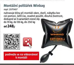 Bauhaus Montážní polštářek Winbag nabídka