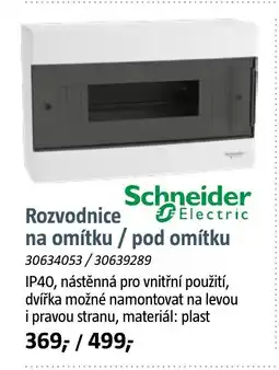 Bauhaus Rozvodnice na omítku / pod omítku nabídka