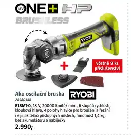 Bauhaus RYOBI Aku oscilační bruska nabídka